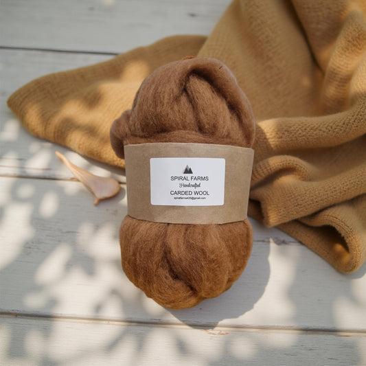 Carded Lamb's Wool Milk Chocolate