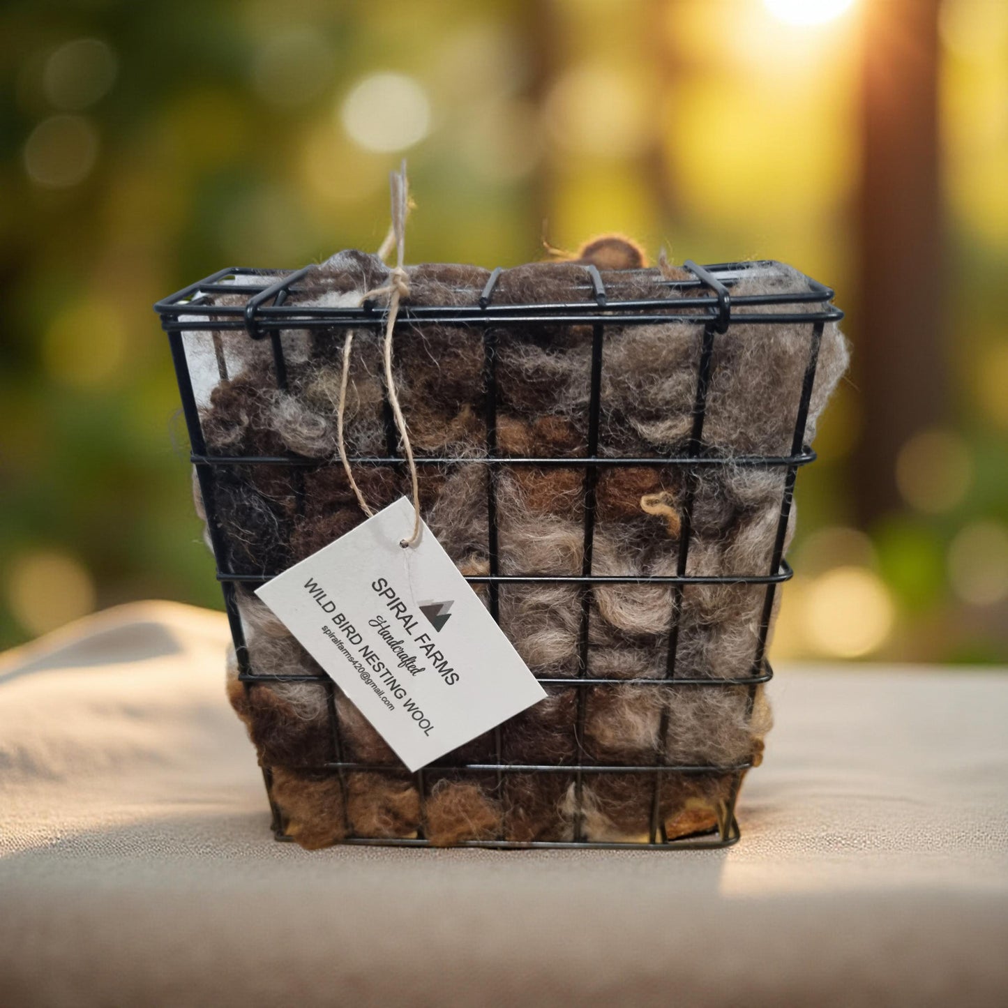 Native Bird Nesting Wool